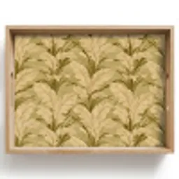Palmbladeren - Klassiek - Groen Dienblad Rechthoek middel 911 -z3d_shopping