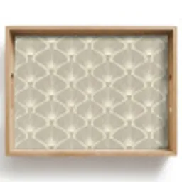 Paneel - Ginkgo - Zand Dienblad Rechthoek middel 911 -z3d_shopping