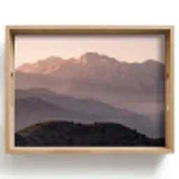 Panorama - Landschap - Bergen Dienblad Rechthoek middel -z3d_shopping