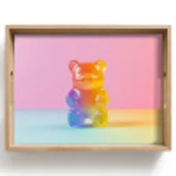 Pastel - Snoep Dienblad Rechthoek middel -z3d_shopping