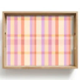 Pastel - uitpatroon - Geometrisch Dienblad Rechthoek middel 911 -z3d_shopping