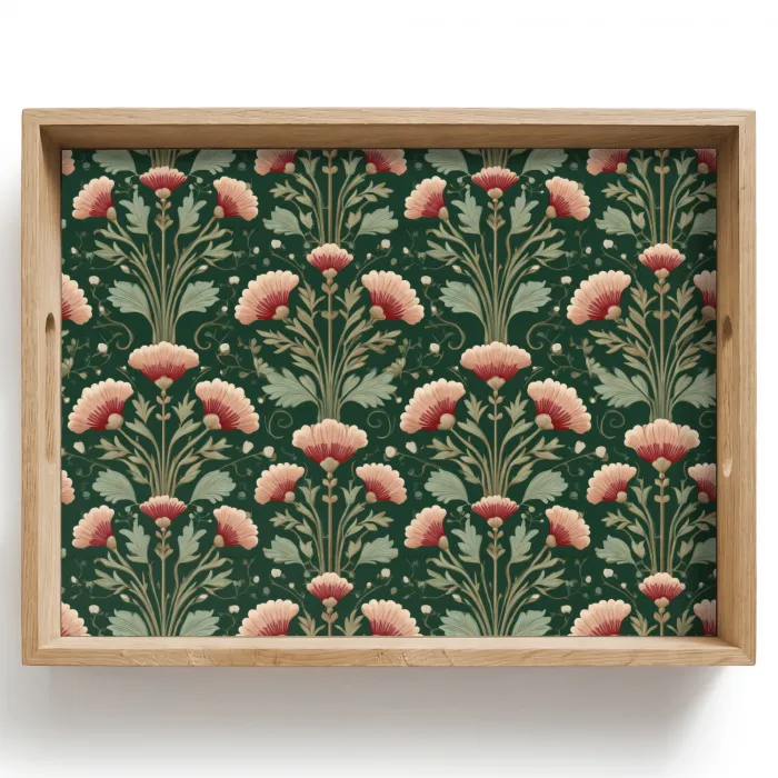 Patroon - Botanisch - Kleurrijk Dienblad Rechthoek middel 911 -z3d_shopping