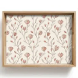 Patroon - Klassiek - Roze Dienblad Rechthoek middel 911 -z3d_shopping