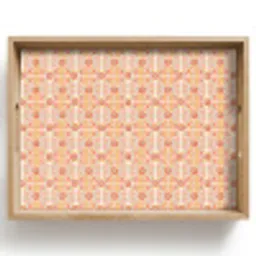 Patroon - Retro - Kleur Dienblad Rechthoek middel 911 -z3d_shopping