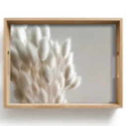 Pluimen - Beige - Minimalistisch Dienblad Rechthoek middel -z3d_shopping