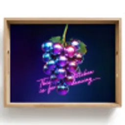 Quote - Neon - Disco - Druiven Dienblad Rechthoek middel -z3d_shopping