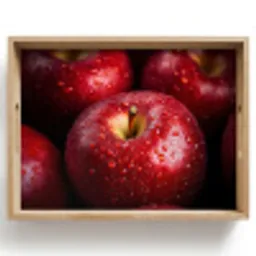 Rood - Appels - Fruit Dienblad Rechthoek middel -z3d_shopping