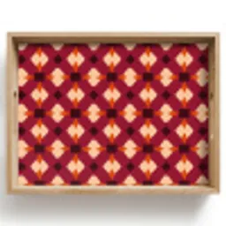 Retro - Patroon - Kleurrijk Dienblad Rechthoek middel 911 -z3d_shopping