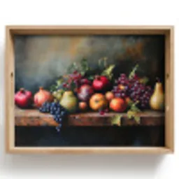 Rustiek - Stilleven - Fruit Dienblad Rechthoek middel -z3d_shopping