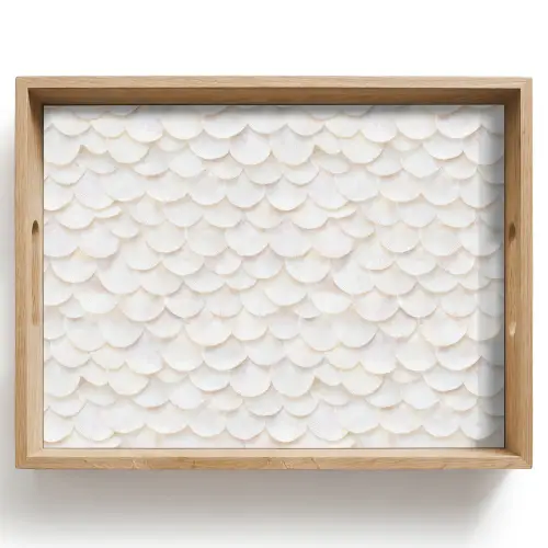 Schubben - Wit - Elegant Dienblad Rechthoek middel 911 -z3d_shopping