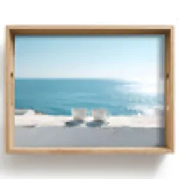 Zee - Koffiekopjes - Zomers Dienblad Rechthoek middel -z3d_shopping