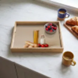 Spaghetti - Melk - Tomaten - Eieren - Brood Dienblad Rechthoek middel -sfeer2