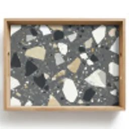 Terrazzo - Decoratie - Interieur - Stenen Dienblad Rechthoek middel -z3d_shopping