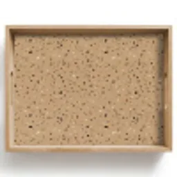 Terrazzo - Patroon - Beige Dienblad Rechthoek middel 911 -z3d_shopping