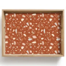 Terrazzo - Patroon - Klei Dienblad Rechthoek middel 911 -z3d_shopping