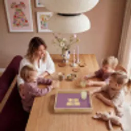 Tekst - Paars - Amazing Dienblad Rechthoek middel -sfeer4