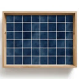 Tegel - Modern - Blauw Dienblad Rechthoek middel 911 -z3d_shopping