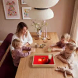 Tomaat - Rood - Hart Dienblad Rechthoek middel -sfeer4