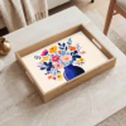 Vaas - Bloemen - Boeket Dienblad Rechthoek middel -sfeer1
