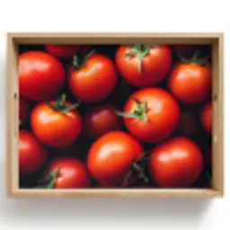 Groente - Rood - Tomaten Dienblad Rechthoek middel -z3d_shopping