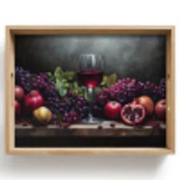Wijn - Fruit - Stilleven Dienblad Rechthoek middel -z3d_shopping
