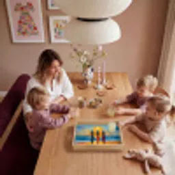 Vrouwen - Strand - Zondsondergang Dienblad Rechthoek middel -sfeer4
