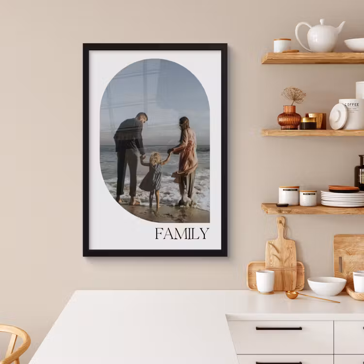 Poster with Frame - Balloon Shape — 2