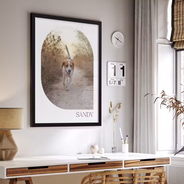 Poster with Frame - Balloon Shape — 3