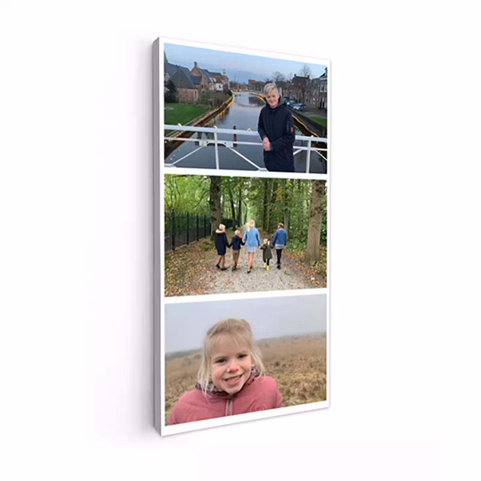 Canvas Collage - Portrait - 3 Photos — 1