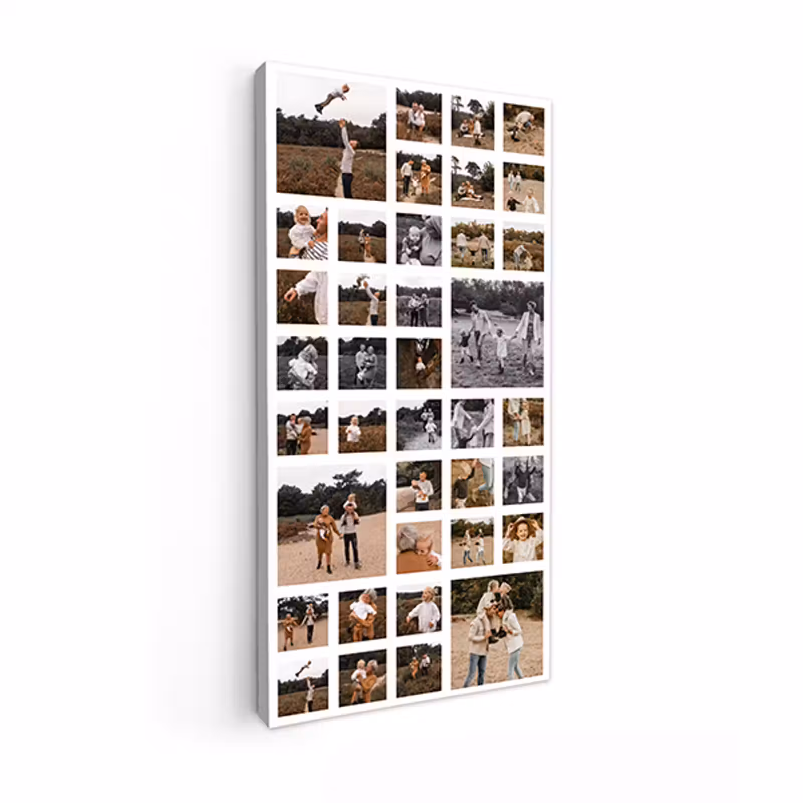 Canvas Collage - Portrait - 38 Photos — 1