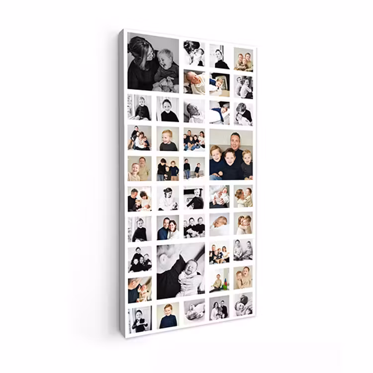 Canvas Collage - Portrait - 41 Photos — 1