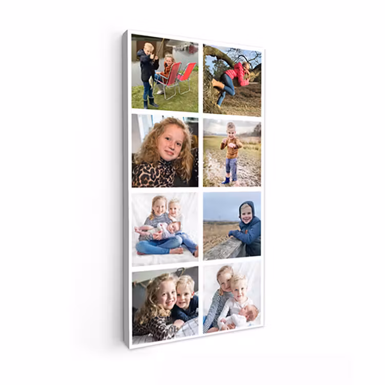 Canvas Collage - Portrait - 8 Photos — 1