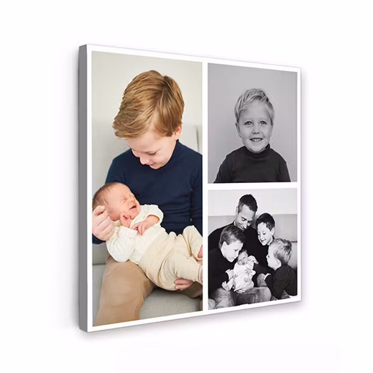 Canvas Collage - Square - 3 Photos — 1