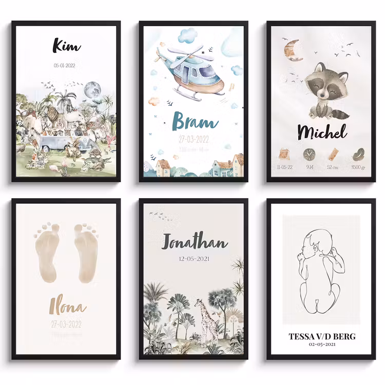Baby Announcement Poster — 2