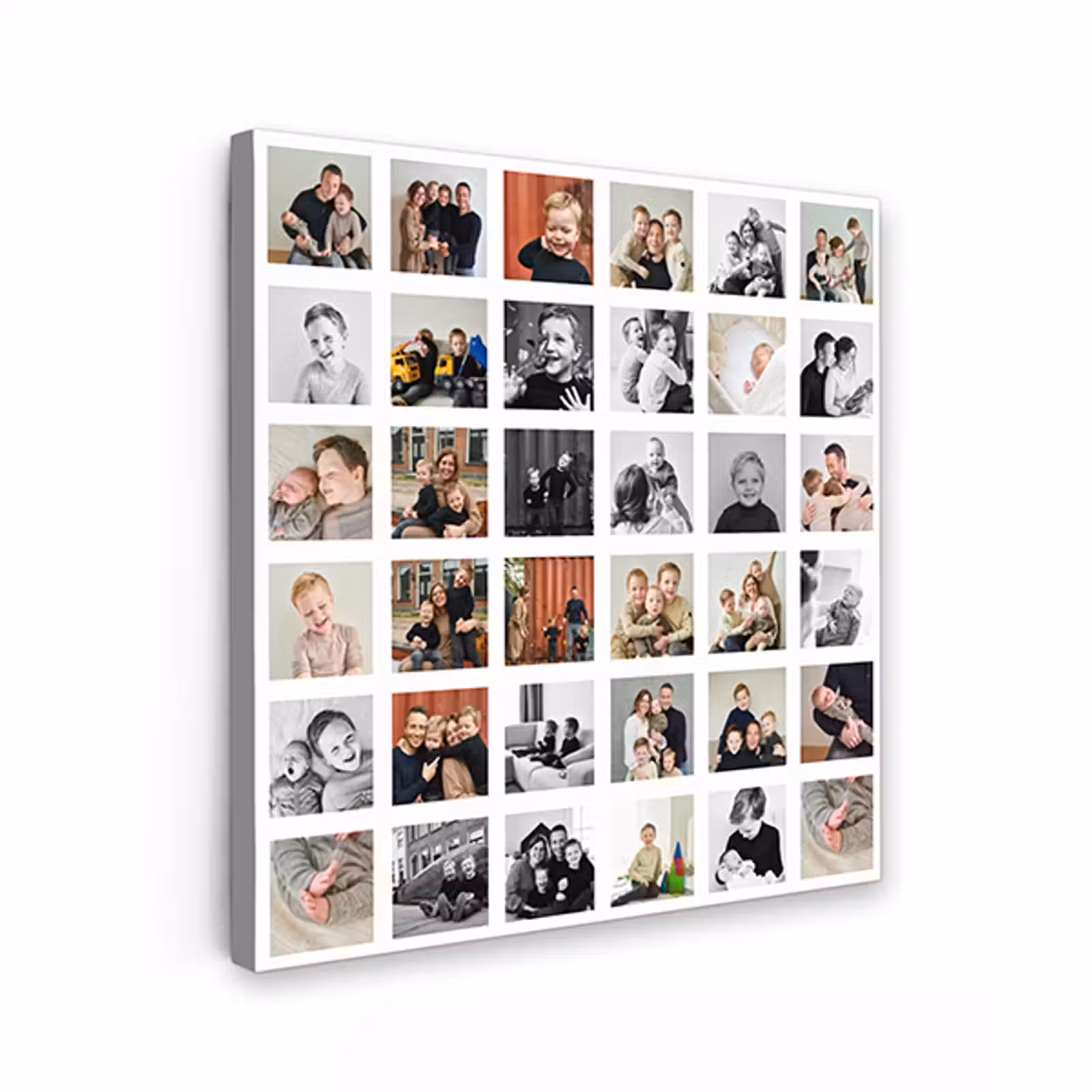 Canvas Collage - Square - 36 Photos — 1