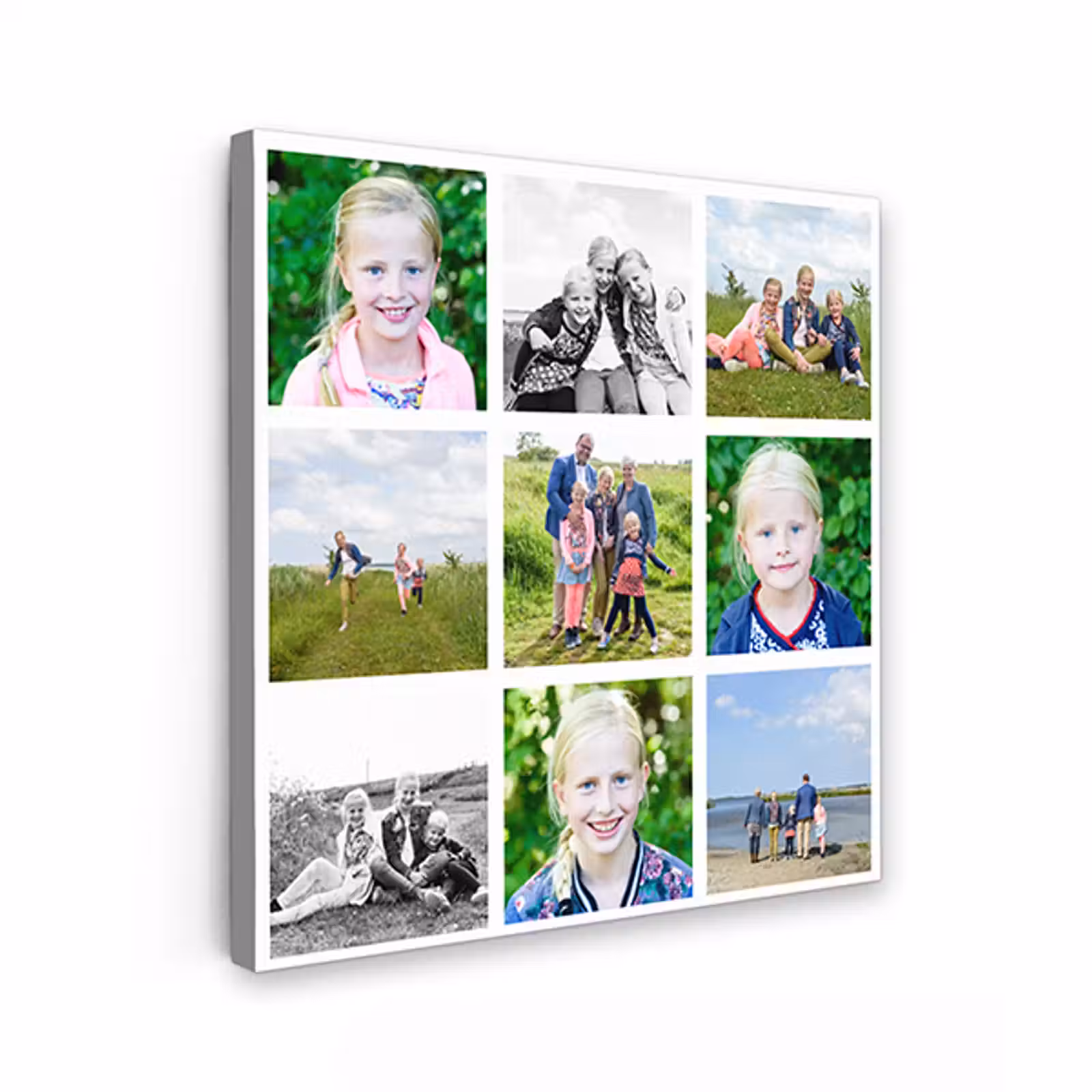 Canvas Collage - Square - 9 Photos — 1