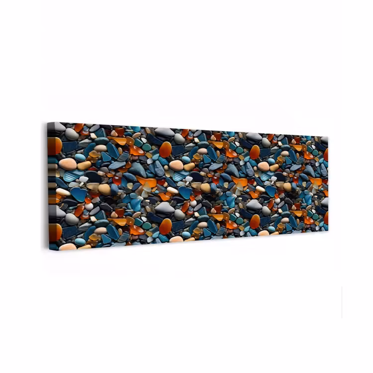 Canvas Print - Vitreous - Vivid - Stones — 1