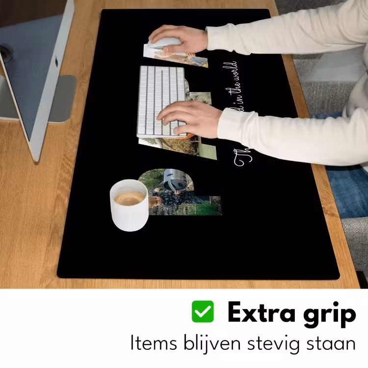 Desk mat - Dad with black background — 5