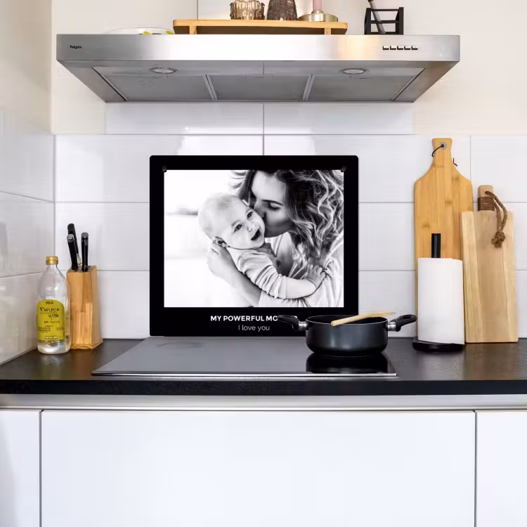 2-in-1 induction hob protector - Your own photo and text — 7