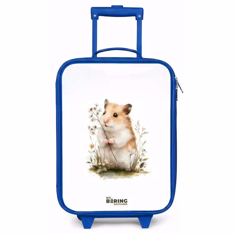 Kids’ Suitcase - Blue - Animal - Nature - Hamster — 1