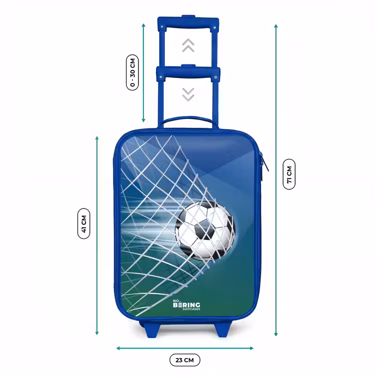 Kids’ Suitcase - Blue - Ball in the goal — 8