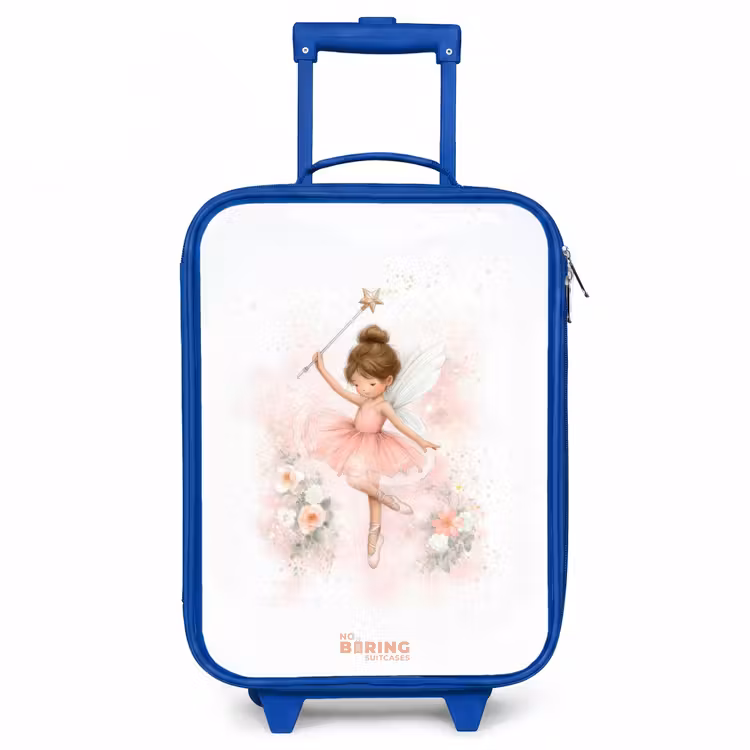 Kids’ Suitcase - Blue - Ballerina fairy in pink — 2