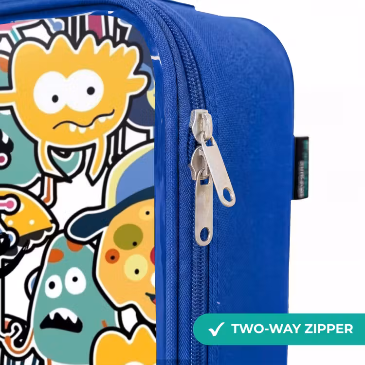 Kids’ Suitcase - Blue - Beasts with Big Eyes — 10