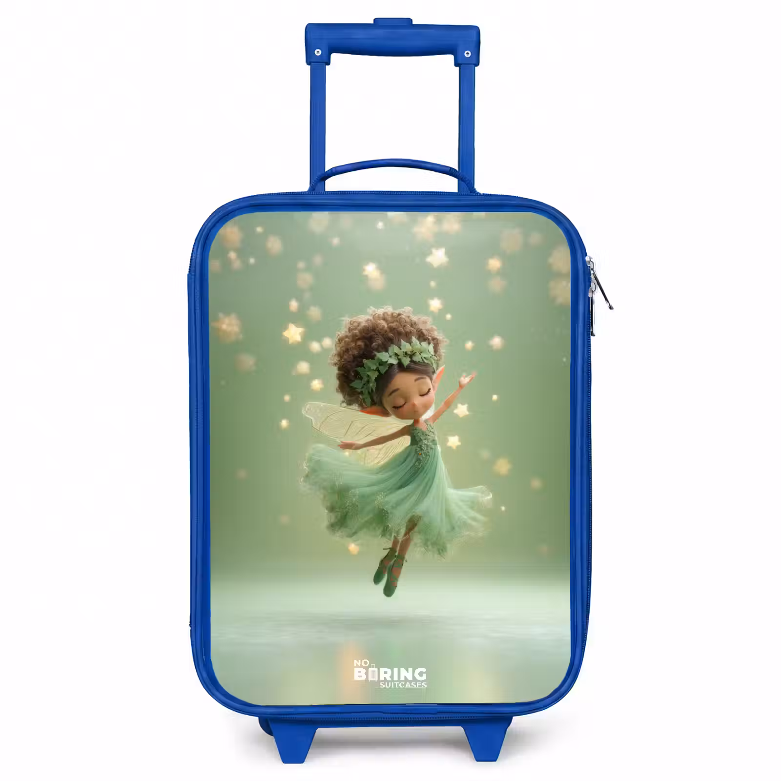 Kids’ Suitcase - Blue - Dancing fairy in green light — 1
