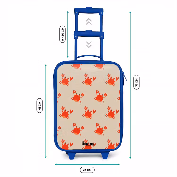 Kids’ Suitcase - Blue - Crab issue — 8