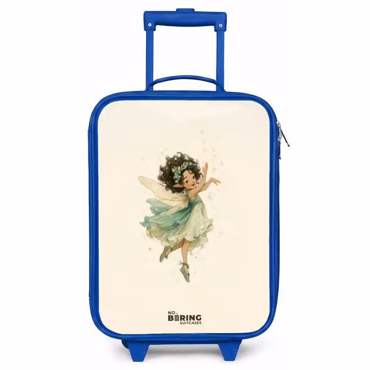 Kids’ Suitcase - Blue - Dancing forest fairy — 1