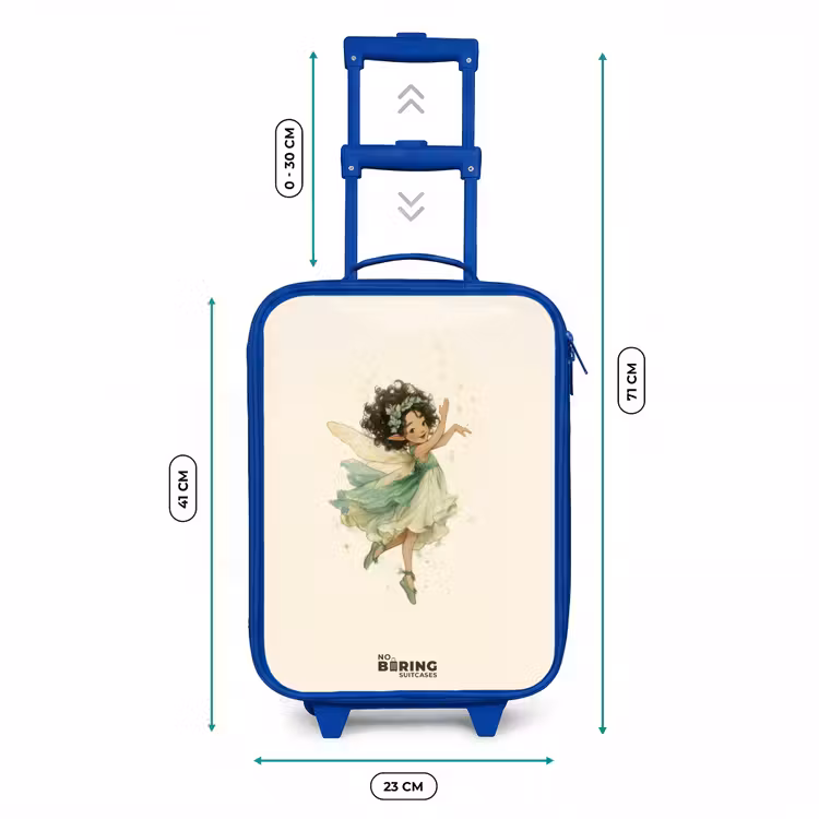 Kids’ Suitcase - Blue - Dancing forest fairy — 8