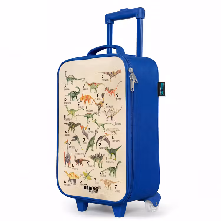 Kids’ Suitcase - Blue - Dino alphabet — 3