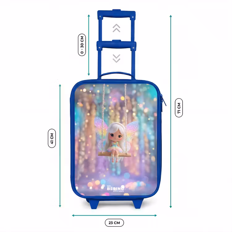 Kids’ Suitcase - Blue - Fairy - Elf - Rainbow — 8