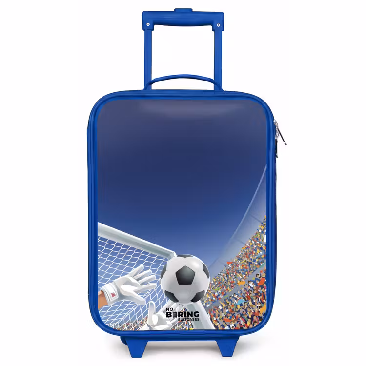Kids’ Suitcase - Blue - Goalkeeper stopping a soccer ball — 1